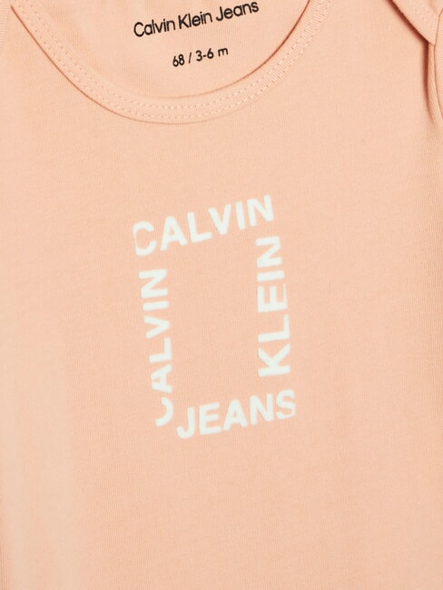 CK KIDS Set 2 body neonata pink sand / bright white - Tutine e completi per neonati