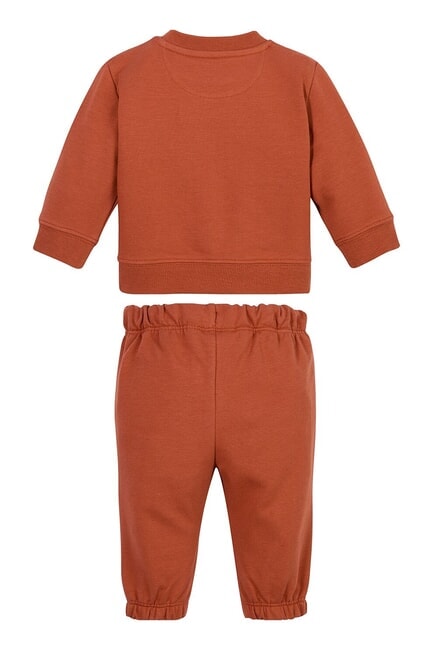 CK KIDS Felpa e pantalone neonato auburn - Tutine e completi per neonati