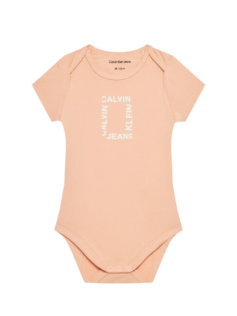 CK KIDS Set 2 body neonata pink sand / bright white - Tutine e completi per neonati