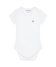 CALVIN KLEIN CK KIDS Set 2 body neonata pink sand / bright white - Tutine e completi per neonati - 4