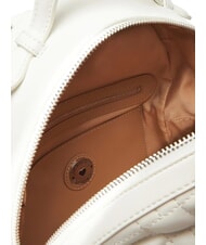 LOVE MOSCHINO QUILTED Zaino trapuntato con tasca bianco - Borse Donna - 5