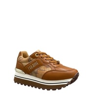 ALVIERO MARTINI PRIMA CLASSE GEO JR Sneakers platform Cuoio/Geo Beige - Scarpe Donna - 3