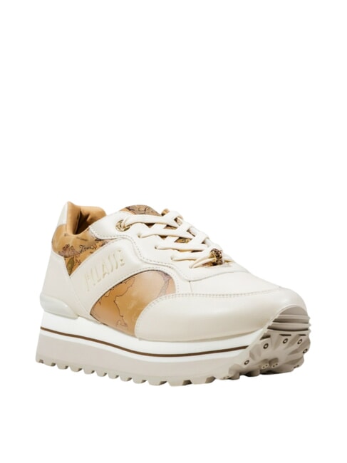 GEO JR Sneakers platform bianco sporco/geo beige - Scarpe Donna
