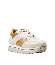 ALVIERO MARTINI PRIMA CLASSE GEO JR Sneakers platform bianco sporco/geo beige - Scarpe Donna - 3