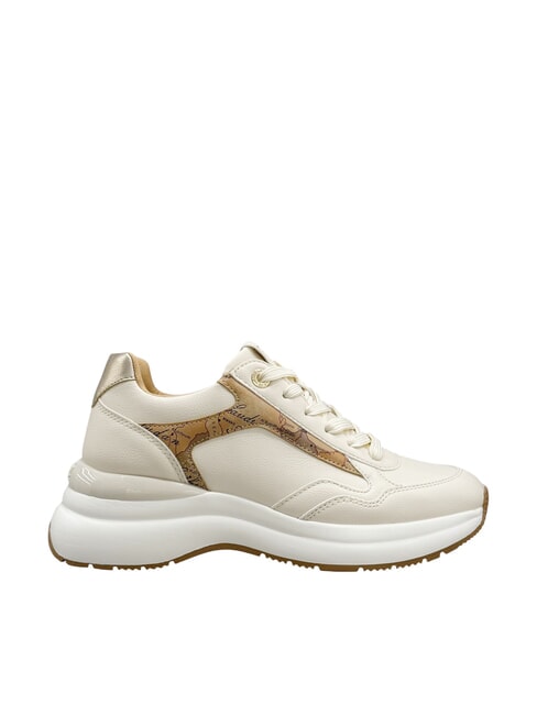 GEO JR Sneakers alte bianco sporco/geo beige - Scarpe Donna