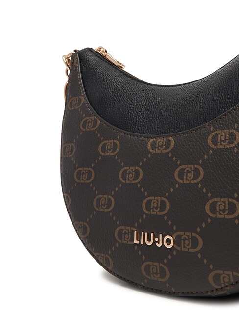 CIRRY Borsa a tracolla piccola con nappina NERO - Borse Donna