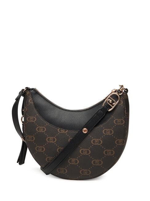 CIRRY Borsa a tracolla piccola con nappina NERO - Borse Donna