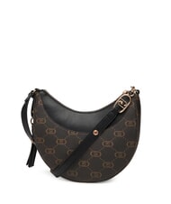 LIUJO CIRRY Borsa a tracolla piccola con nappina NERO - Borse Donna - 4