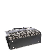 LIUJO RIDHI Borsa tote in tessuto jacquard NERO - Borse Donna - 5