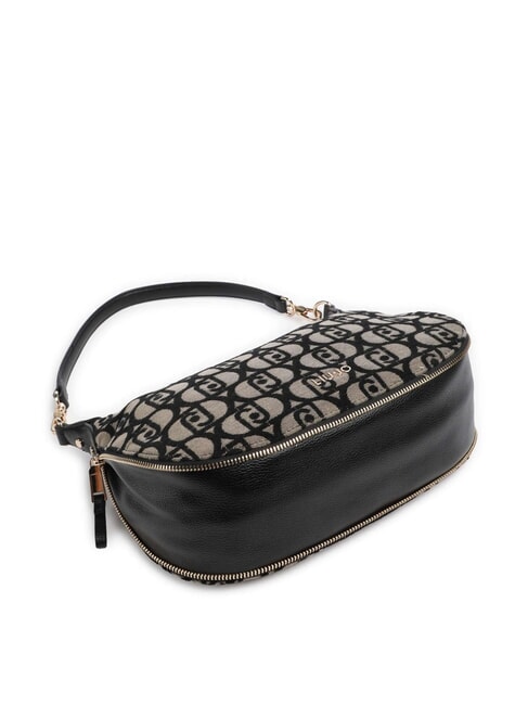 KALISKA Borsa doppia funzione tessuto jacquard tabacco - Borse Donna