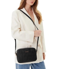 LIUJO MANHATTAN Borsa camera case media logo impresso NERO - Borse Donna - 5