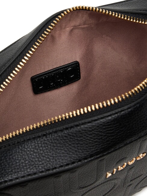 MANHATTAN Borsa camera case media logo impresso NERO - Borse Donna