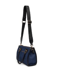 LIUJO MANHATTAN Borsa a mano piccola in tessuto denim dress blue - Borse Donna - 3