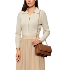 LIUJO MANHATTAN Borsa convertible con patta suede - Borse Donna - 6