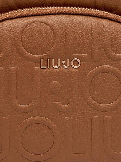 MANHATTAN Zaino medio logo in rilievo suede - Borse Donna