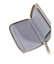 LIUJO CALIWEN Portafoglio medio saffiano zip around antracite - Portafogli Donna - 2