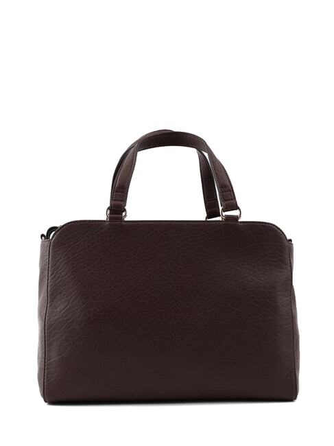 SAMIANA Borsa a mano media con tracolla moro light - Borse Donna