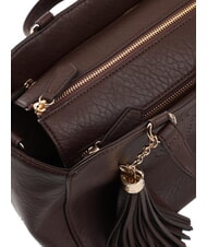 LIUJO SAMIANA Borsa a mano media con tracolla moro light - Borse Donna - 3