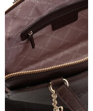 LIUJO SAMIANA Borsa a mano media con tracolla moro light - Borse Donna - 5