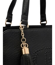 LIUJO SAMIANA Borsa a mano media con tracolla NERO - Borse Donna - 4