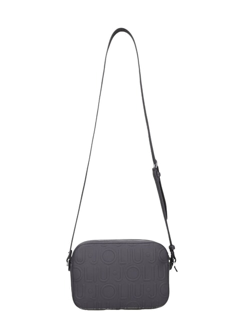 MANHATTAN Borsa camera case media logo impresso antracite met. - Borse Donna