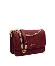LIUJO MANHATTAN Borsa convertible con patta red wine - Borse Donna - 2