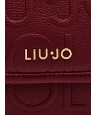 LIUJO MANHATTAN Borsa convertible con patta red wine - Borse Donna - 4