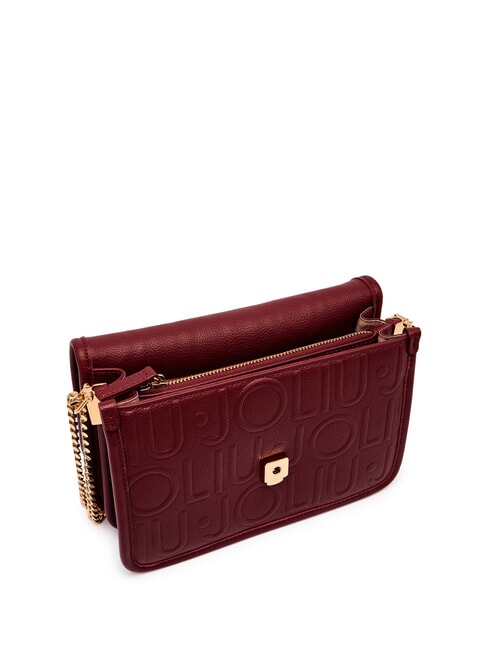 MANHATTAN Borsa convertible con patta red wine - Borse Donna