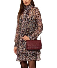 LIUJO MANHATTAN Borsa convertible con patta red wine - Borse Donna - 7