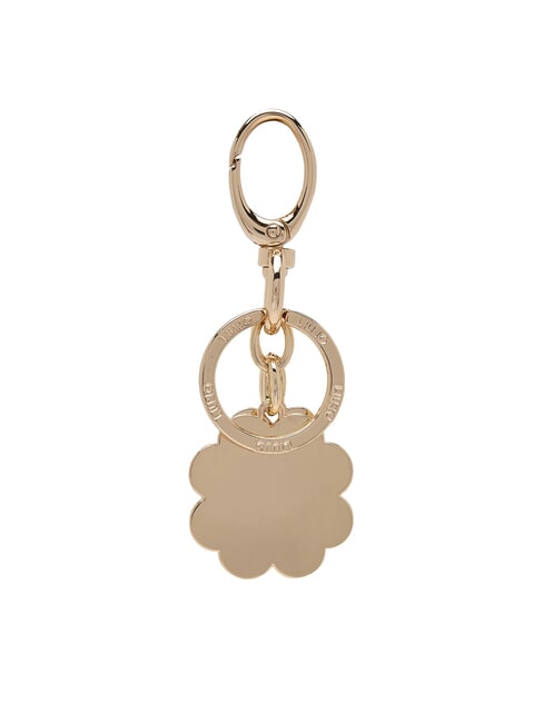 FOUR-LEAF KEY RING Portachiavi in metallo con charms macula - Portachiavi