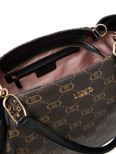 CIRRY Borsa tote grande con nappina NERO - Borse Donna