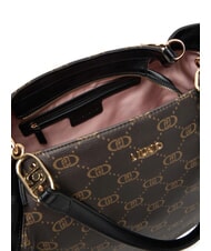 LIUJO CIRRY Borsa tote grande con nappina NERO - Borse Donna - 6