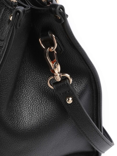 MANHATTAN Borsa satchel media con logo NERO - Borse Donna