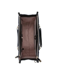 LIUJO MANHATTAN Borsa a mano media in tessuto denim dress blue - Borse Donna - 4