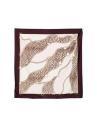 LIUJO MIX PRINT Foulard con stampa all over animalier red auberg - Sciarpe - 3