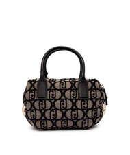 LIUJO AMELIE Bauletto piccoli tessuto jacquard tabacco - Borse Donna - 3