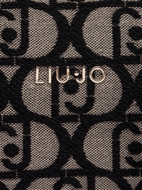 AMELIE Bauletto piccoli tessuto jacquard tabacco - Borse Donna