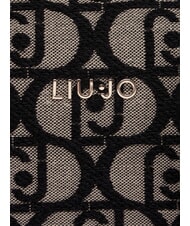 LIUJO AMELIE Bauletto piccoli tessuto jacquard tabacco - Borse Donna - 4