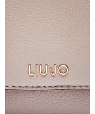 LIUJO CALIWEN Borsa convertible tracolla catena desert taupe - Borse Donna - 4