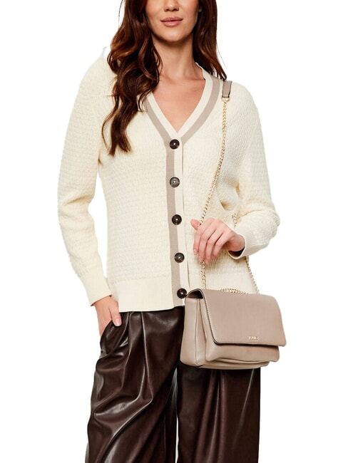 CALIWEN Borsa convertible tracolla catena desert taupe - Borse Donna