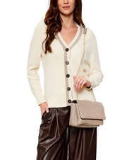 LIUJO CALIWEN Borsa convertible tracolla catena desert taupe - Borse Donna - 6