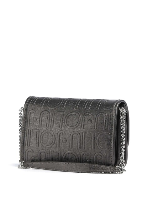 MANHATTAN Borsa convertible con patta antracite met. - Borse Donna