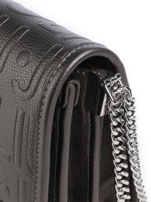 MANHATTAN Borsa convertible con patta antracite met. - Borse Donna