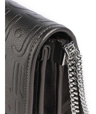 LIUJO MANHATTAN Borsa convertible con patta antracite met. - Borse Donna - 3