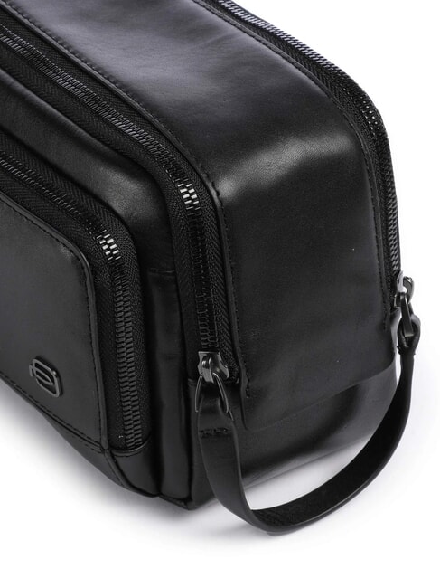 W136 Beauty pochette in pelle Nero - Beauty Case