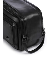 PIQUADRO W136 Beauty pochette in pelle Nero - Beauty Case - 3