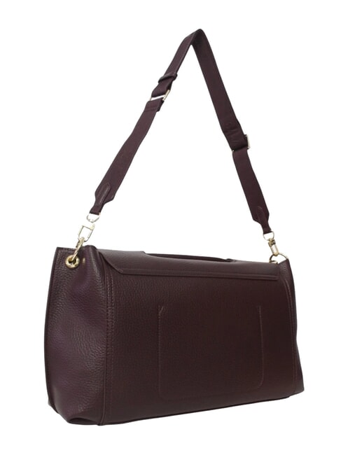 FEDERICA Borsa grande a mano con tracolla bordeaux - Borse Donna