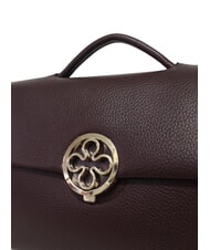 V73 FEDERICA Borsa grande a mano con tracolla bordeaux - Borse Donna - 3