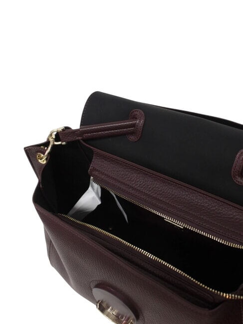 FEDERICA Borsa grande a mano con tracolla bordeaux - Borse Donna