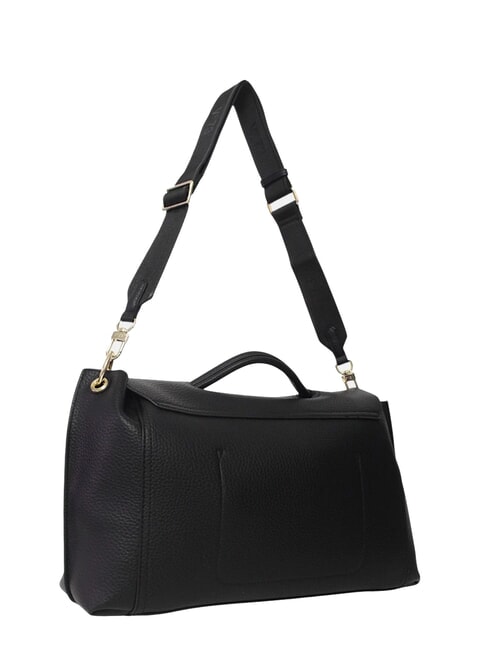 FEDERICA Borsa grande a mano con tracolla nero - Borse Donna